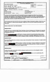 FDA 483 Tecres S.p.A, Sommacampagna | February 2015