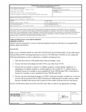 FDA 483 Texas Fertility Center, New Braunfels | June 2023