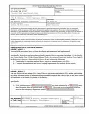 FDA 483 The General Hospital, Boston | December 2015