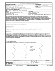 FDA 483 Upsher Smith Laboratories, Maple Grove | March 2014