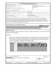 FDA 483 Vladimir A. Guevara Vazquez, M.D, Miami | June 2023