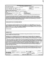 FDA 483 Wasserburger Arzneimittelwerk | Oct 2015