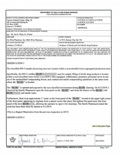 FDA 483 Wise Pharmacy, Littleton | June 2019