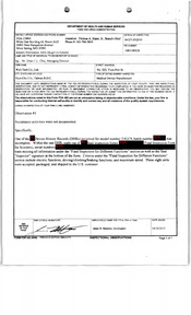 FDA 483 Wu's Tech, Hsin-Chu | April 2015