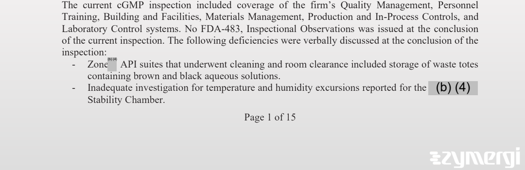 Guerlain Ulysse FDA Investigator Anthony J. Donato FDA Investigator