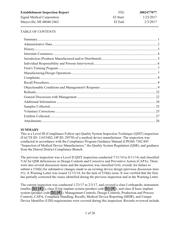 FDA EIR Signal Medical, Marysville | February 2017