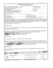 FDA EIR Xylo Chem, Nadiad | March 2023